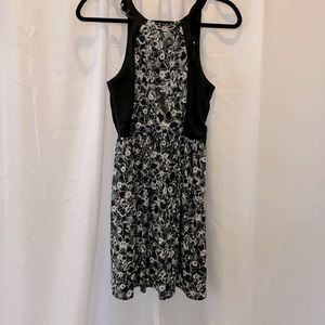 Express racer back flowy dress
